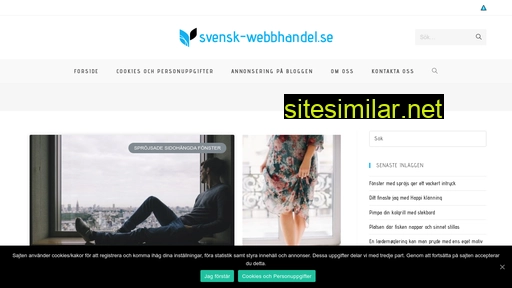 Svensk-webbhandel similar sites
