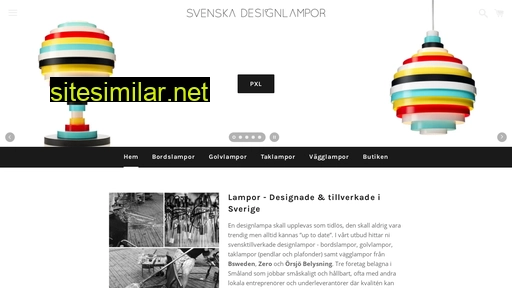 svenskadesignlampor.se alternative sites