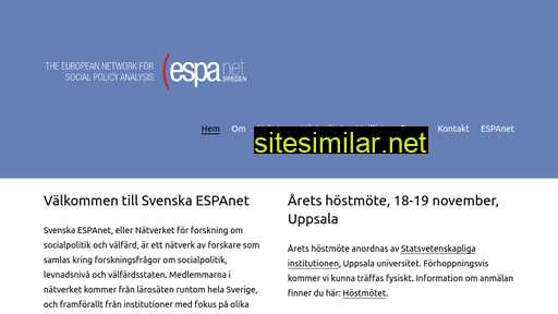 svenskaespanet.se alternative sites