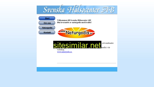 svenskahalsocenter.se alternative sites