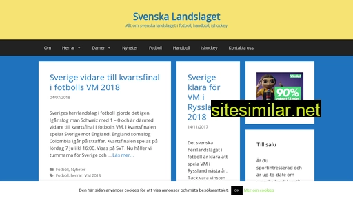svenskalandslaget.se alternative sites