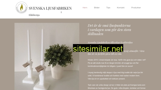 Svenskaljusfabriken similar sites