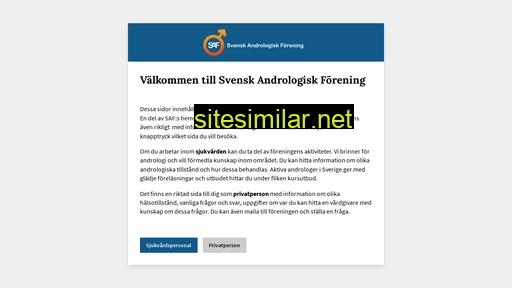 Svenskandrologi similar sites