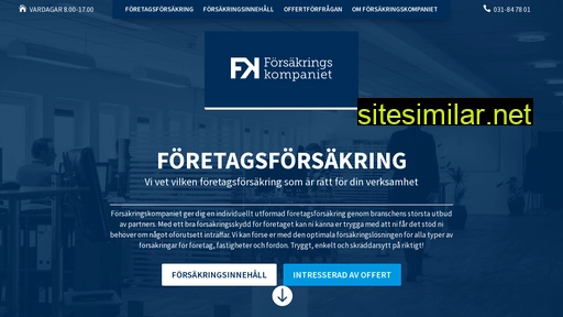 Svenskforetagsforsakring similar sites