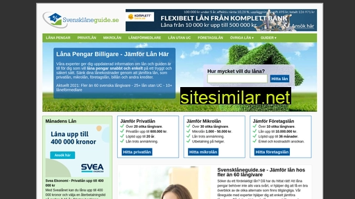 svensklaneguide.se alternative sites