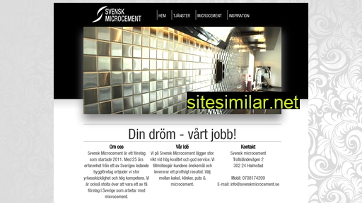 svenskmicrocement.se alternative sites