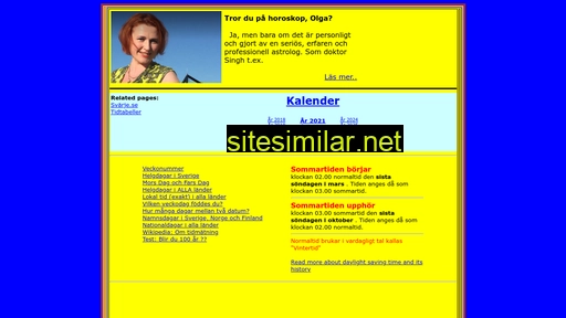 Svensktid similar sites