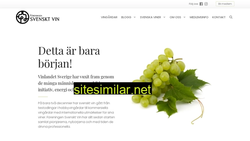 Svensktvin similar sites
