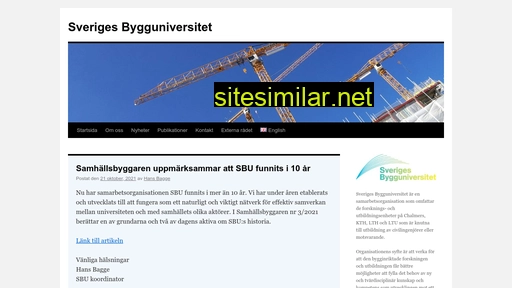 sverigesbygguniversitet.se alternative sites