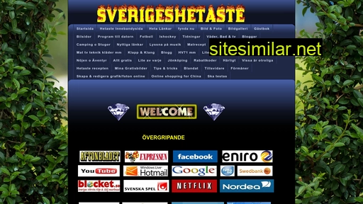Sverigeshetaste similar sites