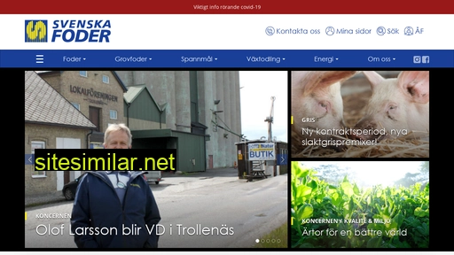 svenskafoder.se alternative sites