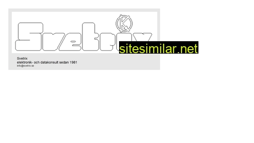svetrix.se alternative sites