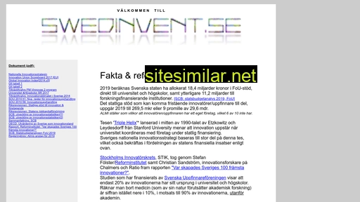 swedinvent.se alternative sites