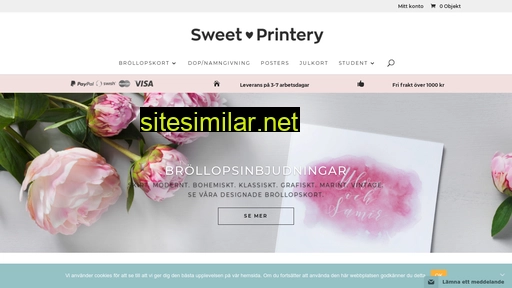 sweetprintery.se alternative sites