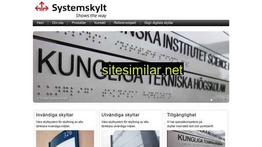 systemskylt.se alternative sites