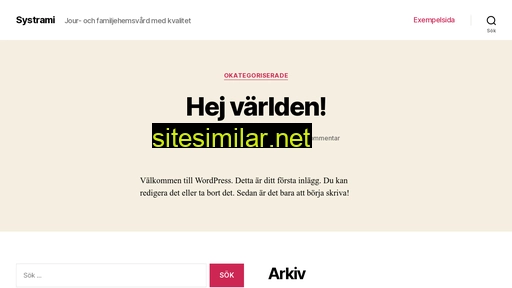 systrami.se alternative sites