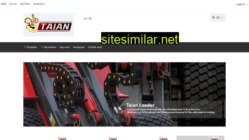 taian-loader.se alternative sites