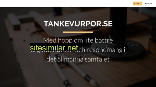 tankevurpor.se alternative sites