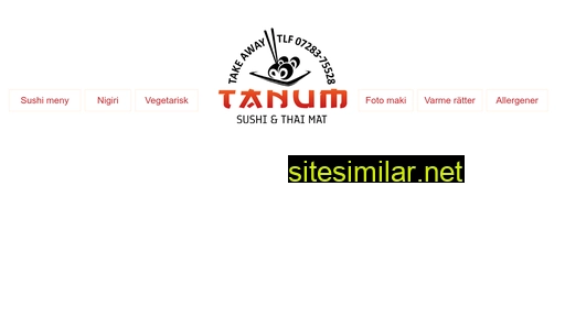 tanumsushi.se alternative sites