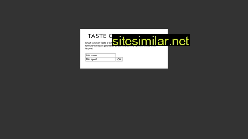 tasteofchocolate.se alternative sites