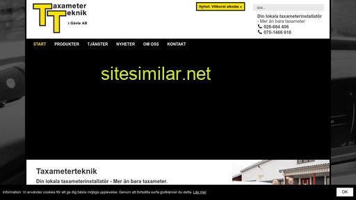 taxameterteknik.se alternative sites