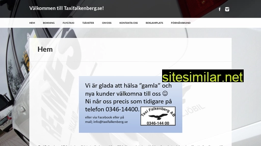 taxifalkenberg.se alternative sites