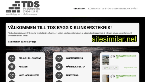 tds-bygg.se alternative sites