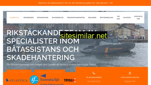 teammarin.se alternative sites