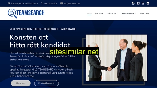 teamsearch.se alternative sites