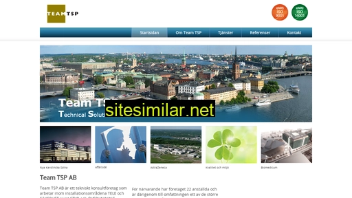 teamtsp.se alternative sites