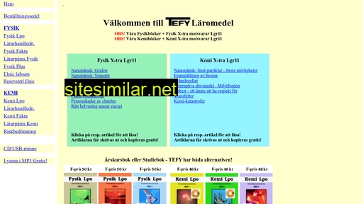 Tefy similar sites