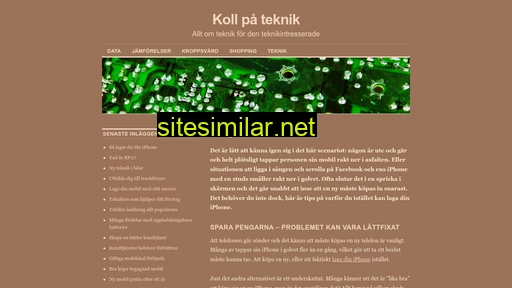 teknikkoll.se alternative sites