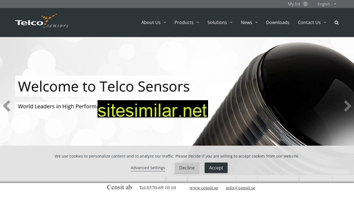 telcosensors.se alternative sites