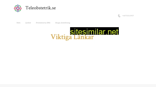 teleobstetrik.se alternative sites