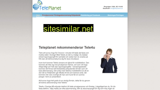 teleplanet.se alternative sites