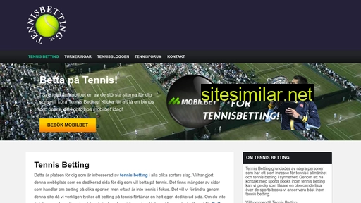 tennisbetting.se alternative sites