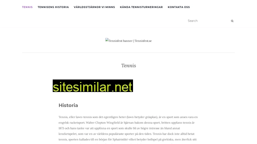 tennisfest.se alternative sites