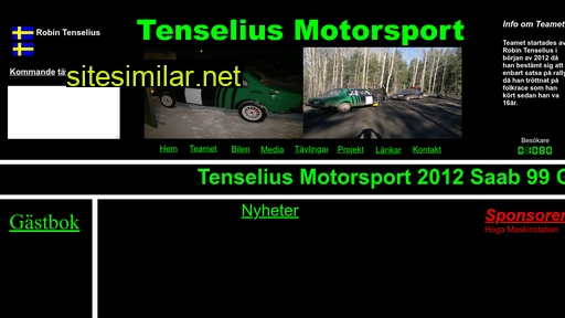 tenseliusmotorsport.se alternative sites