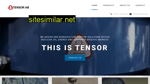 tensor.se alternative sites