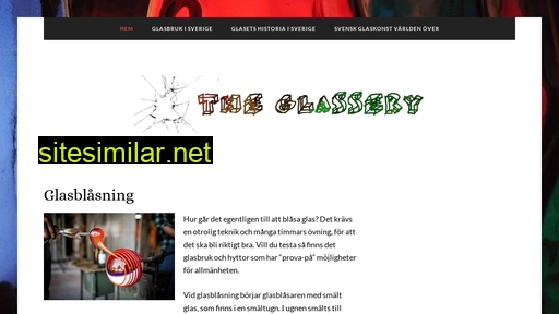theglassery.se alternative sites