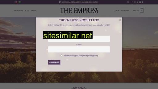 the-empress.se alternative sites