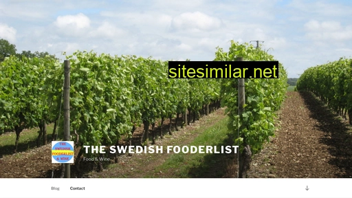 Theswedishfooderlist similar sites
