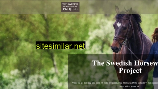 Theswedishhorsewareproject similar sites