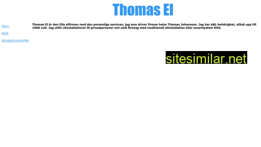 thomasel.se alternative sites