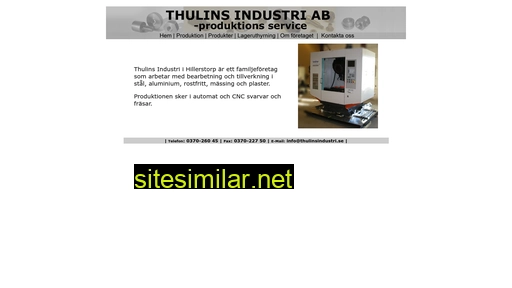 Thulinsindustri similar sites