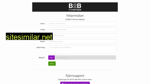 ticket.b2bitpartner.se alternative sites