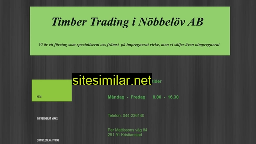 timber-trading.se alternative sites