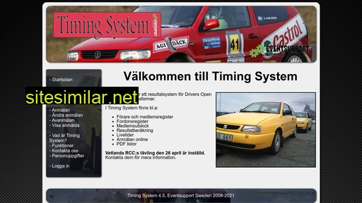 timingsystem.se alternative sites