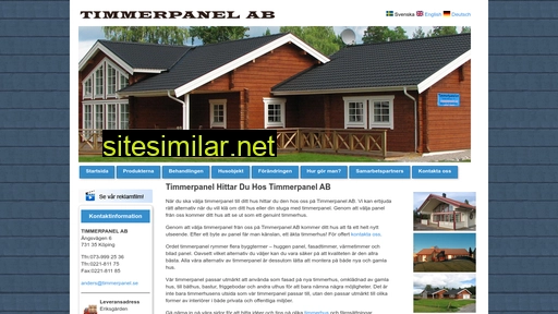 timmerpanel.se alternative sites