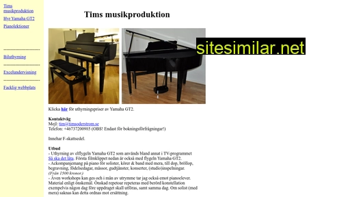 timsoderstrom.se alternative sites